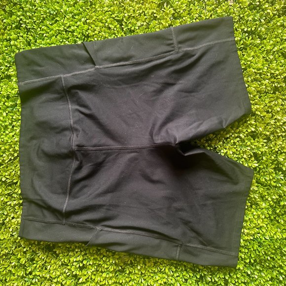 Girlfriend Collective Bike Shorts w/Pockets Black 3XL - Picture 4 of 4